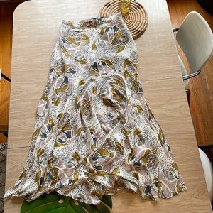 Free People Multicolor Maxi Skirt